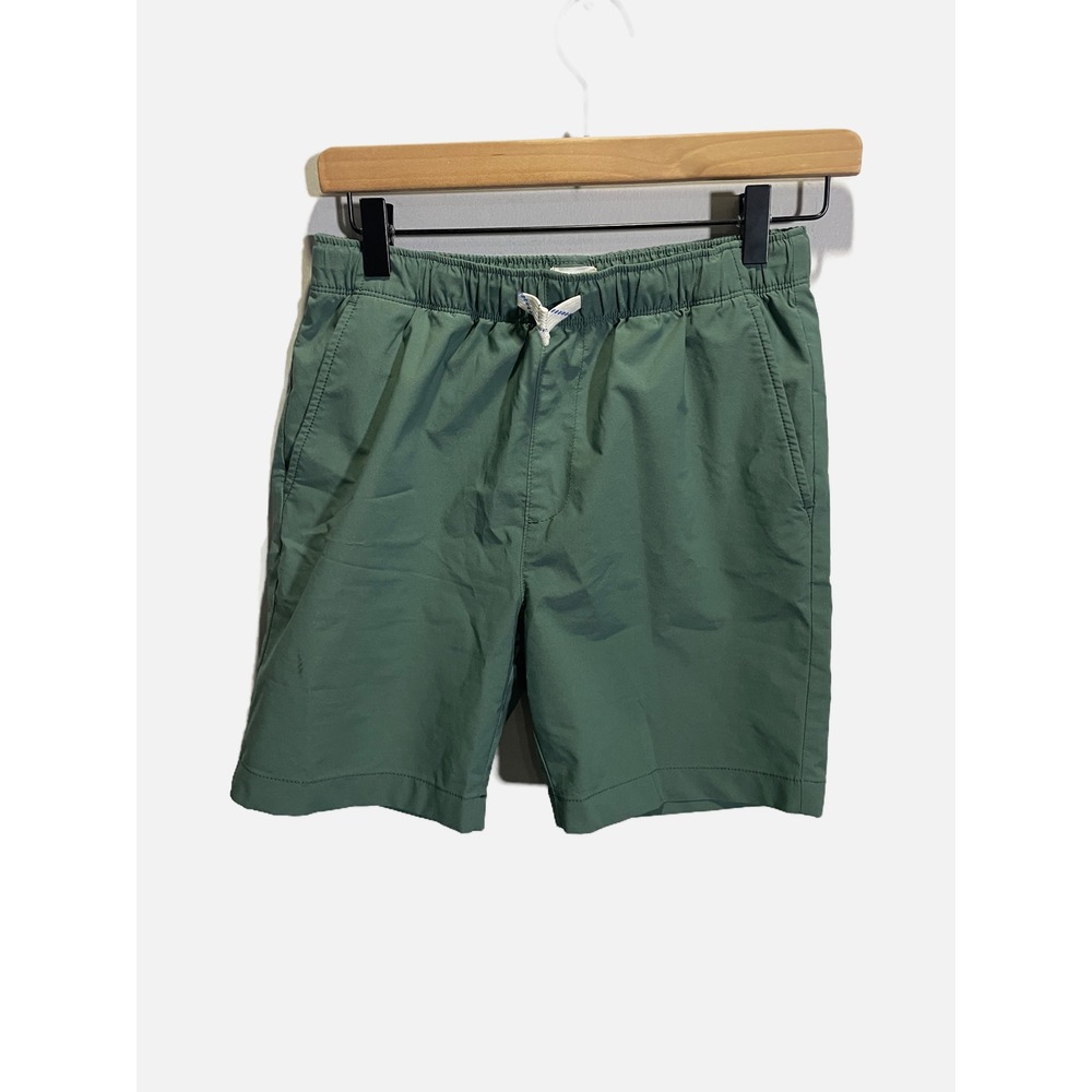 Crewcuts Active Shorts Boys 14 Green Elastic Waist Drawstring Casual Outdoor